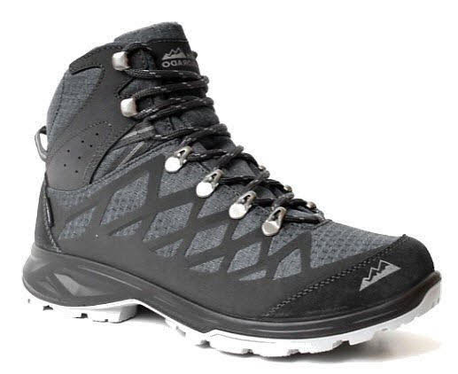 TRAIL MID Wanderschuh,grau-schwarz