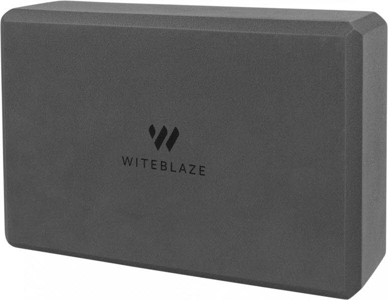 Yoga Block EVA mit Gurt,anthrazit