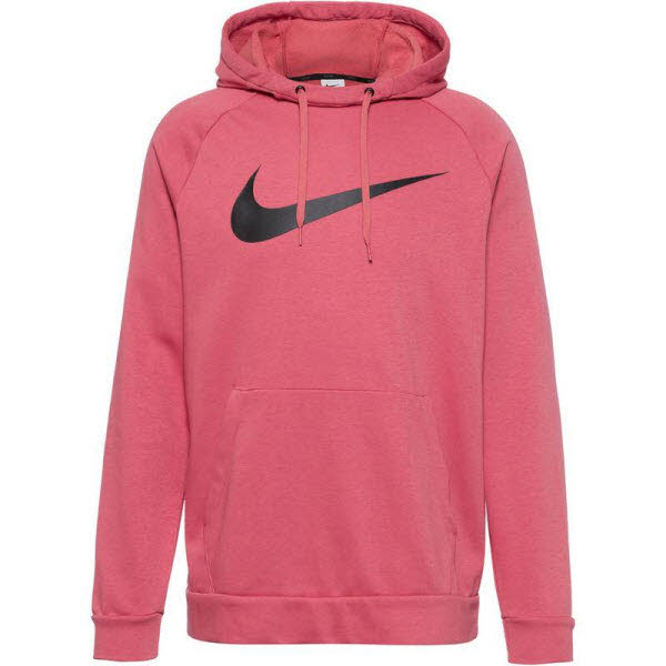 NIKE DRI-FIT MEN'S PULLOVER TR,BLACK/WHI